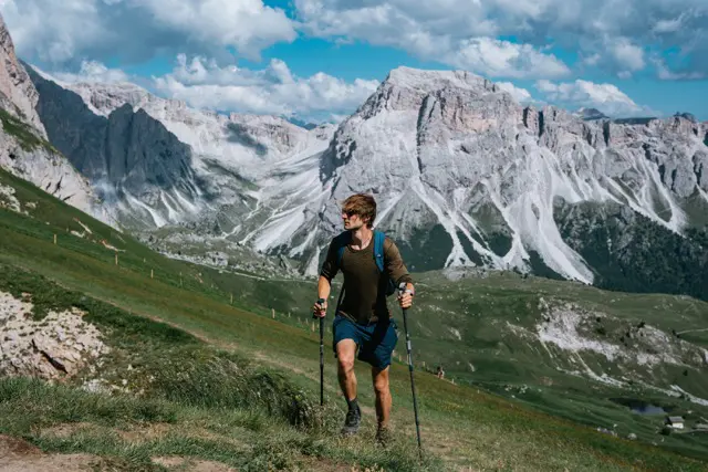 Wandern in den Dolomiten in Italien